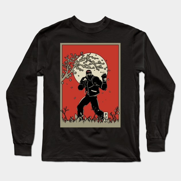 Terryred Long Sleeve T-Shirt by Banjar History Podcast